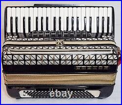 HOHNER ATLANTIC III 120 BASS Piano Accordion Akkordeon Very Good