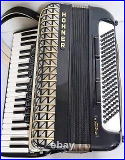 HOHNER ATLANTIC IV DE LUXE 120 BASS Piano Accordion Akkordeon VERY GOOD