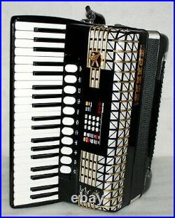 HOHNER ATLANTIC IVT MIDI 120 BASS Piano Accordion Akkordeon VERY RARE