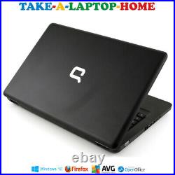 HP Compaq Windows10 Laptop 1Tb PIANO BLACK Casing 15.6 Screen DVD AntiVirus