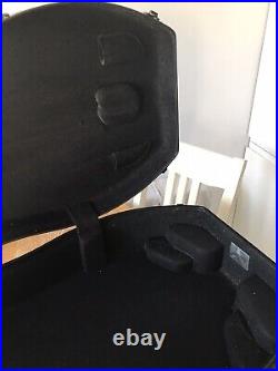 Hard Cello Case Full size, Piano Black colour, backpack straps, Used