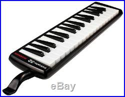 Hohner 32B Instructor 32-Key Piano Melodica with Carrying Case Black