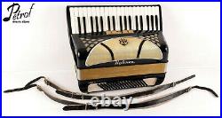 Hohner Lucia III 96 bass, 8 sw. Top German Made Accordion + Case&Straps-Video