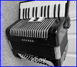 Hohner Student VM 48 Bass Piano Accordion with Hard Case