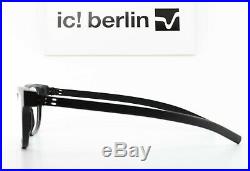 Ic! Berlin Glasses Model Piano Player Klaus Black Eye Frame Germany + Case