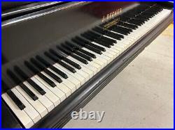 J. Becker Antique Grand Piano With Ornate Black Case C. 1890