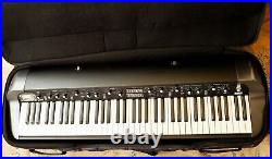 KORG SV-1 73 Stage Piano in Black, with original Stand, Roller Case and Pedals