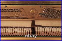 Karl Muller Upright Piano For Sale with a Black Case. 12 month warranty
