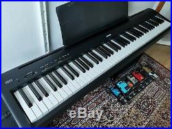 Kawai ES110 Portable Piano Keyboard Black 88 fully wieghted Keys with flight case