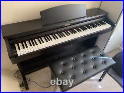 Kawai KDP90 Digital Piano in'rosewood' case double Piano Stool Included