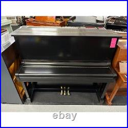 Kawai Upright piano in black satin case. Comes with guarantee & we can deliver