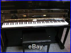 Kemble Oxford 12 Upright Piano in Black Polyester Case + Matching Stool