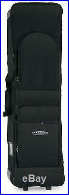 Keyboard Stage Piano Bag Gigbag Carry Case Transport with Trolley 138x36.5x17cm