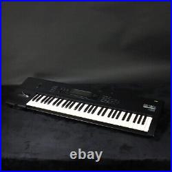 Korg 01/W FD 61-keys Workstation Synthesizer Piano Keyboard Black with Hard Case