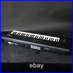 Korg 01/W FD 61-keys Workstation Synthesizer Piano Keyboard Black with Hard Case