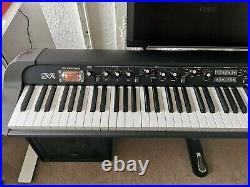 Korg SV-1 88 Note Stage Keyboard Black Excellent Condition with Korg Wheeled Case