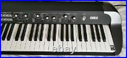 Korg SV-1 88 Note Stage Keyboard Piano Black Excellent Condition with Wheeled Case