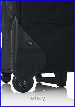 Lightweight Case with Retractable Pull Handle and Wheels Fits Standard 49 Note K