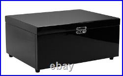 Lindner Carree Coin Cabinet Case Black Piano 90x 50mm Safe 6590-5846-1