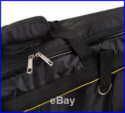 Livivo 88 Key Keyboard Carry Gig Bag Padded Case Cover W Pockets Electric Piano