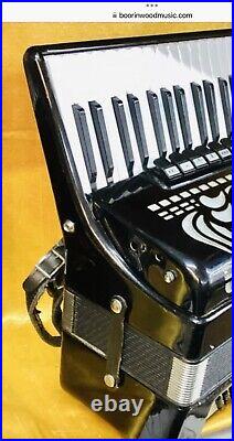 Luciano Musette 120 Bass 41key 4 Voice Piano Accordion Used