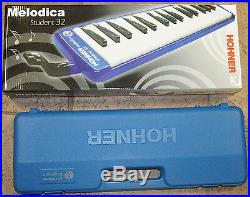 Melodica Hohner Student 32 Keys Piano, 32 Notes Instrument New with Case