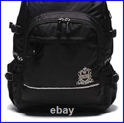 Mezzo Piano Junior Embroidered School Backpack With Pass Case Black
