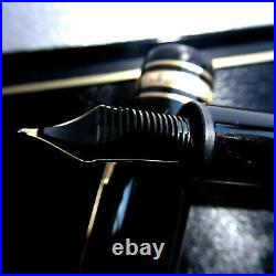 Montblanc Meisterstuck 147 Traveller In New Condition With Piano Black Case