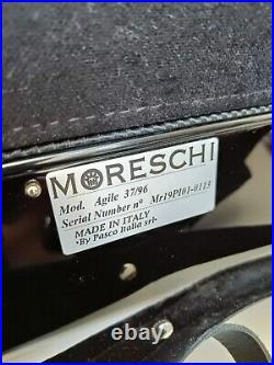 Moreschi Agile 96 Bass Professional Italian Accordion Mint With Box