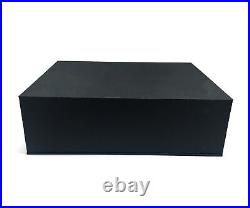 Mylifestyle White Piano Music Box with Bench and Black Case Musical Boxes Gif