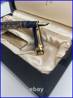 NEW LIMITED EDITION Pelikan Concerto Fountain Pen Nib F With Wood PIANO CASE