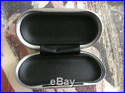 OEM Bentley Sunglass Case holder cover GT SPUR GTC BLACK ONYX WOOD Piano Black