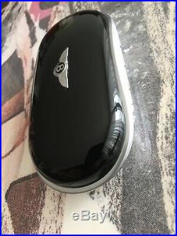 OEM Bentley Sunglass Case holder cover GT SPUR GTC BLACK ONYX WOOD Piano Black