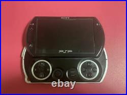 PSP-N1000PB PSP GO Piano Black Sony 16GB Console Very Good with USB cable, Case