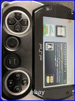 PSP-N1000PB PSP GO PlayStation Portable GO Piano Black Console Excellent with Case