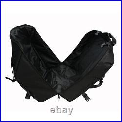 Padded 80-96 Bass Piano Accordion Gig Bag Carrying Cases Backpack Black