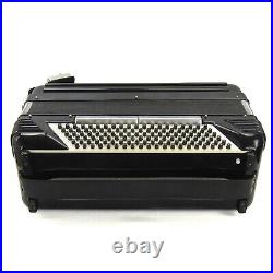 Pancordion Crucianelli Piano Accordion LMH 41 120, Black, Italy, Case, Terlinde