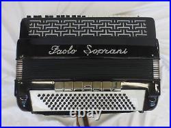 Paolo Soprani Sopravox Accordion Electronic Vintage 120 Bass 1980s Please Read