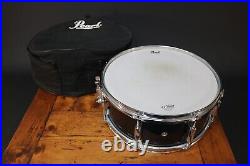 Pearl Export 14x5.5 Snare Drum Gloss Piano Black & Carry Case