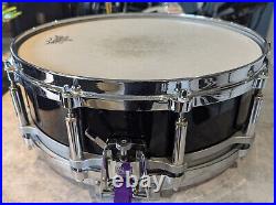 Pearl Free Floating Maple Snare 14x5 Piano Black plus soft case