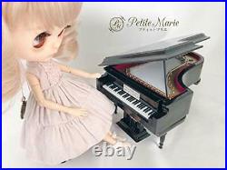 Petite Marie 1/6 Neo Blythe corresponding piano with black case musical instru