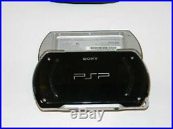 Piano Black Sony PSP GO 16 GB System Console Tested + CASE PSP-N1001