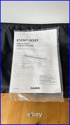 Piano Casio CDP-100 Digital (pedal, case & portable stand) EXCELLENT condition