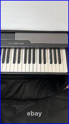 Piano Casio CDP-100 Digital (pedal, case & portable stand) EXCELLENT condition