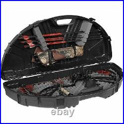 Plano SE Series Compact Bow Case Black Locking Hunting Archery Quiver (NEW)