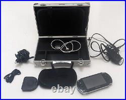 PlayStation PSP 1001 Handheld Console Bundle Chargers, Game, Case, Headphone RC