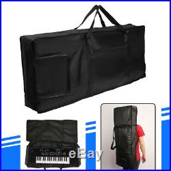 Portable 61 Key Keyboard Electric Piano Padded Case Carry Bag Oxford Cloth