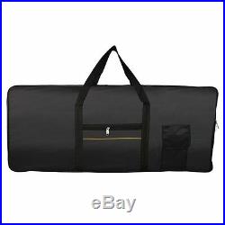 Portable 61-Key Keyboard Electric Piano Padded Case Gig Bag Oxford Cloth HY