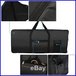 Portable 61-Key Keyboard Electric Piano Padded Case Gig Bag Oxford Cloth V5N4