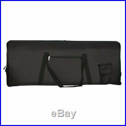 Portable 76-Key Keyboard Electric Piano Padded Case Gig Bag Oxford Cloth V6 Z1G2